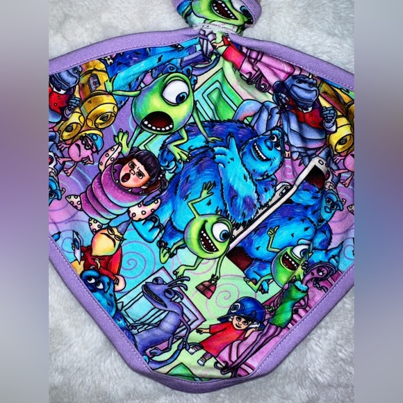 NIB Showstoppers Monster Inc Bamboo Lovey - Picture 3 of 3